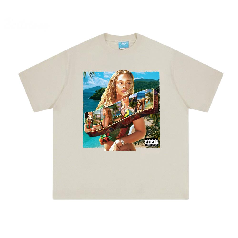 Latto 2025 NewT Shirt Summer Round Neck Tee-shirt 100%Cotton Clothing High Quality Female/Male Hip Hop Soft Tops XS пісочний
Latto 2025 NewT Shirt Summer Round Neck Tee-shirt 100%Cotton Clothing High Quality Female/Male Hip Hop Soft Tops XS пісочний