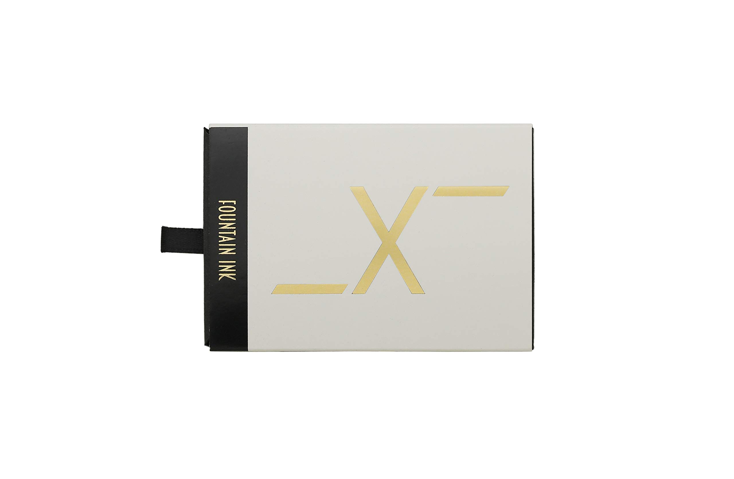 Стандартний чорнильний картридж Xezo Black Fountain Pen Cartridge 9 Pieces Gift Box - чорний
Стандартний чорнильний картридж Xezo Black Fountain Pen Cartridge 9 Pieces Gift Box - чорний