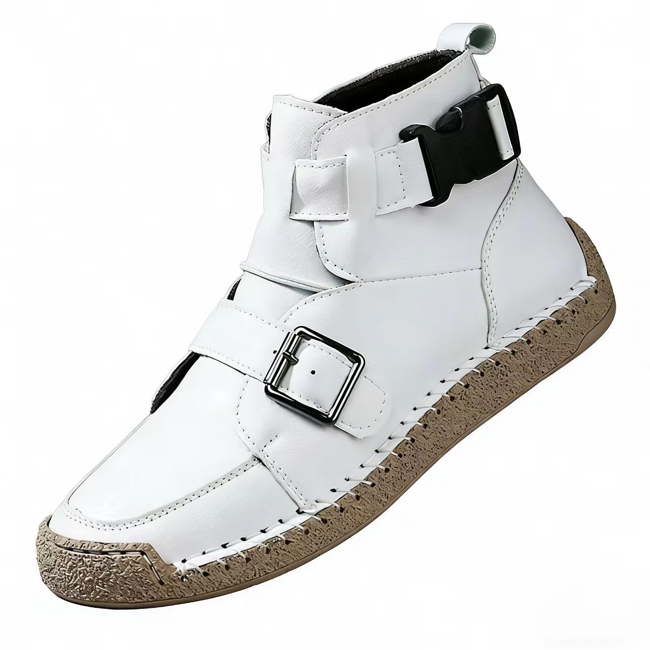 New Mens Genuine Leather Shoes Luxury Slip on Shoe Handmade Ankle Boots Comfortable Spring Fashion Women Mid Cut Handmade Shoes 48
New Mens Genuine Leather Shoes Luxury Slip on Shoe Handmade Ankle Boots Comfortable Spring Fashion Women Mid Cut Handmade Shoes 48