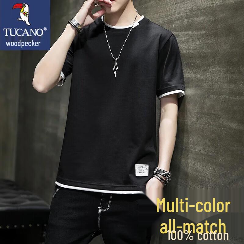 TUCANO Men s Pure Cotton Short Sleeve T-Shirt L
TUCANO Men s Pure Cotton Short Sleeve T-Shirt L