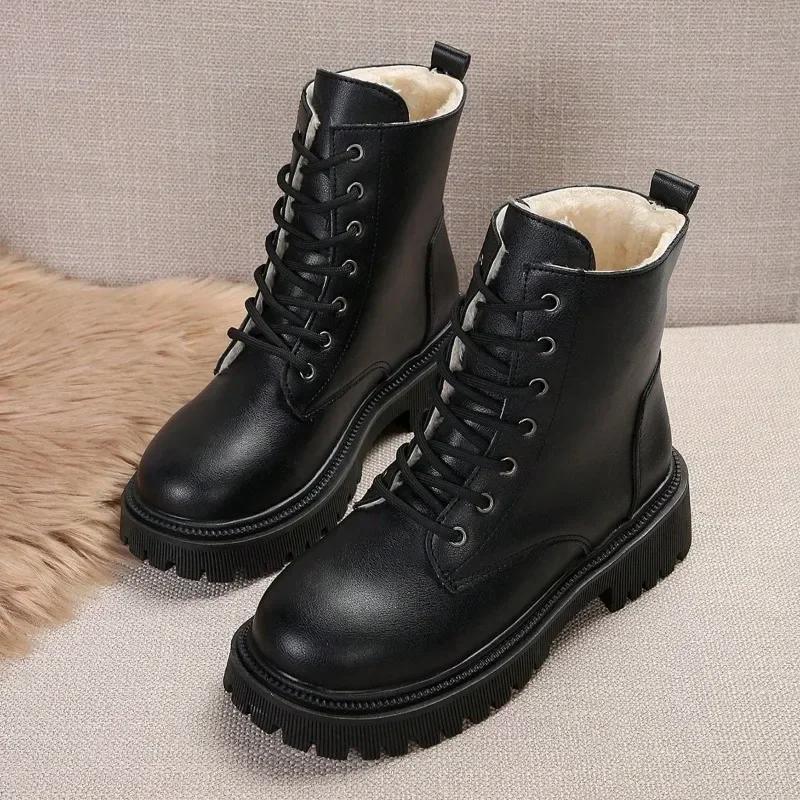 Брендовые зимние женские ботинки на шнуровке и молнии с круглым носком, твердые плюшевые теплые водонепроницаемые ботинки на платформе для поездок на работу 35 чёрный
Брендовые зимние женские ботинки на шнуровке и молнии с круглым носком, твердые плюшевые теплые водонепроницаемые ботинки на платформе для поездок на работу 35 чёрный