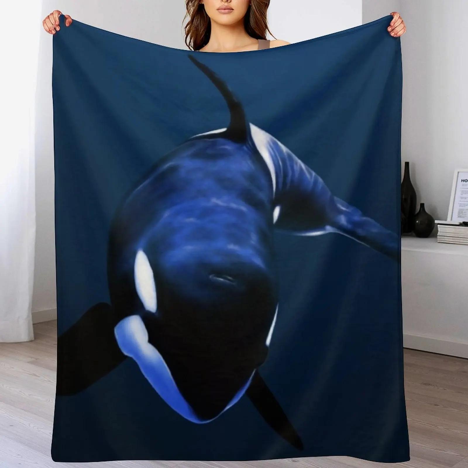 Orca Art Throw Blanket Stylish Warm Blanket for Living Room Bedroom 102x76cm(40x30in)
Orca Art Throw Blanket Stylish Warm Blanket for Living Room Bedroom 102x76cm(40x30in)