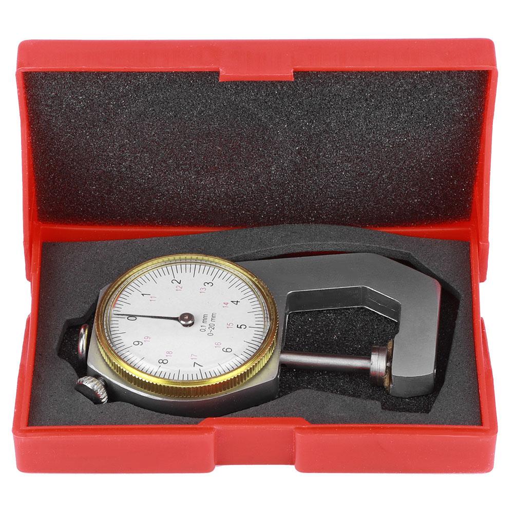 Thickness Gauge Silver Portable Accurate Measuring Jewelry Leather Board Equipment 020mm
Thickness Gauge Silver Portable Accurate Measuring Jewelry Leather Board Equipment 020mm