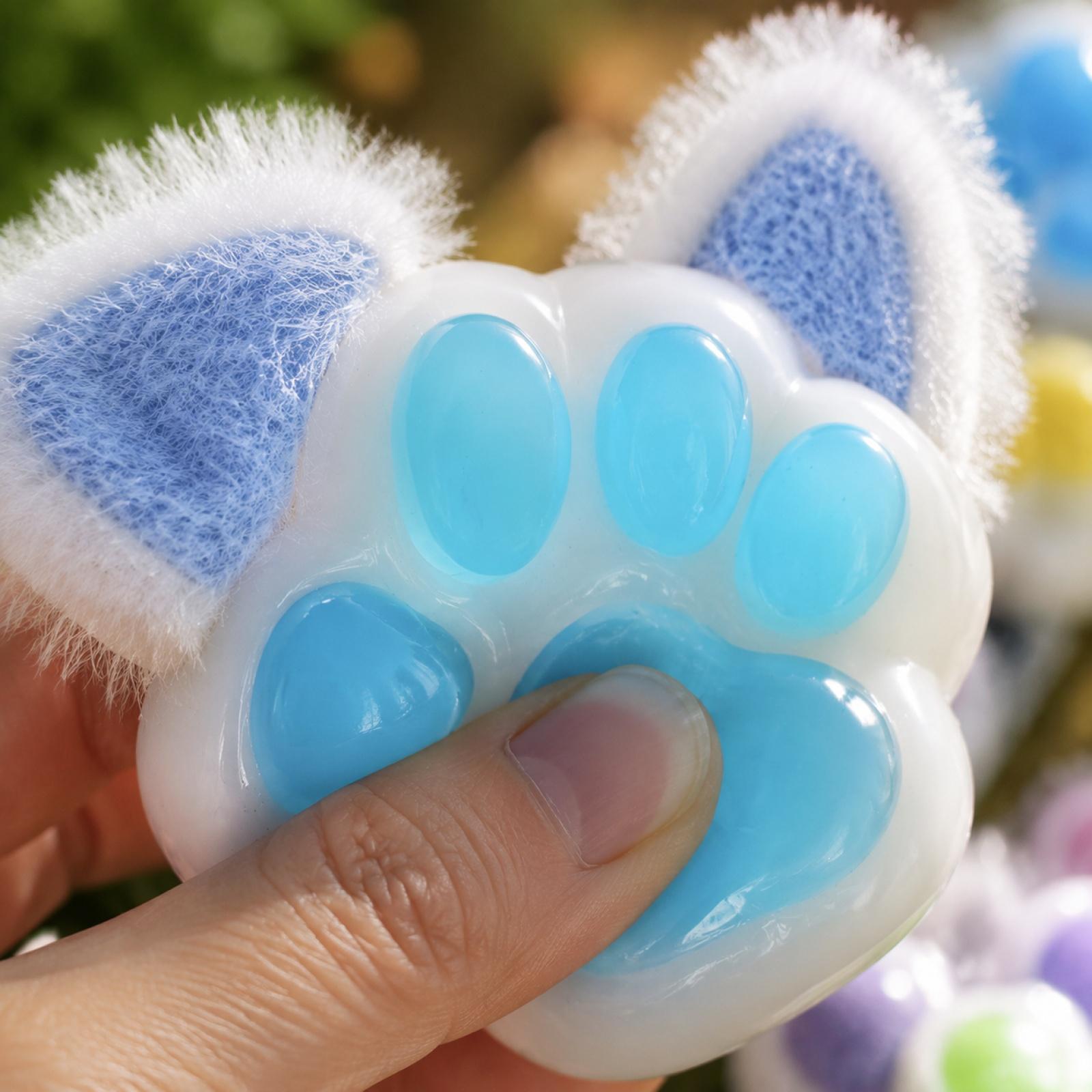 Plush Cat Ear and Paw Squeeze Toy Soft Plush Stress Relief Toy with Squeeze Function for Sensory Play and Relaxation One Size синій
Plush Cat Ear and Paw Squeeze Toy Soft Plush Stress Relief Toy with Squeeze Function for Sensory Play and Relaxation One Size синій