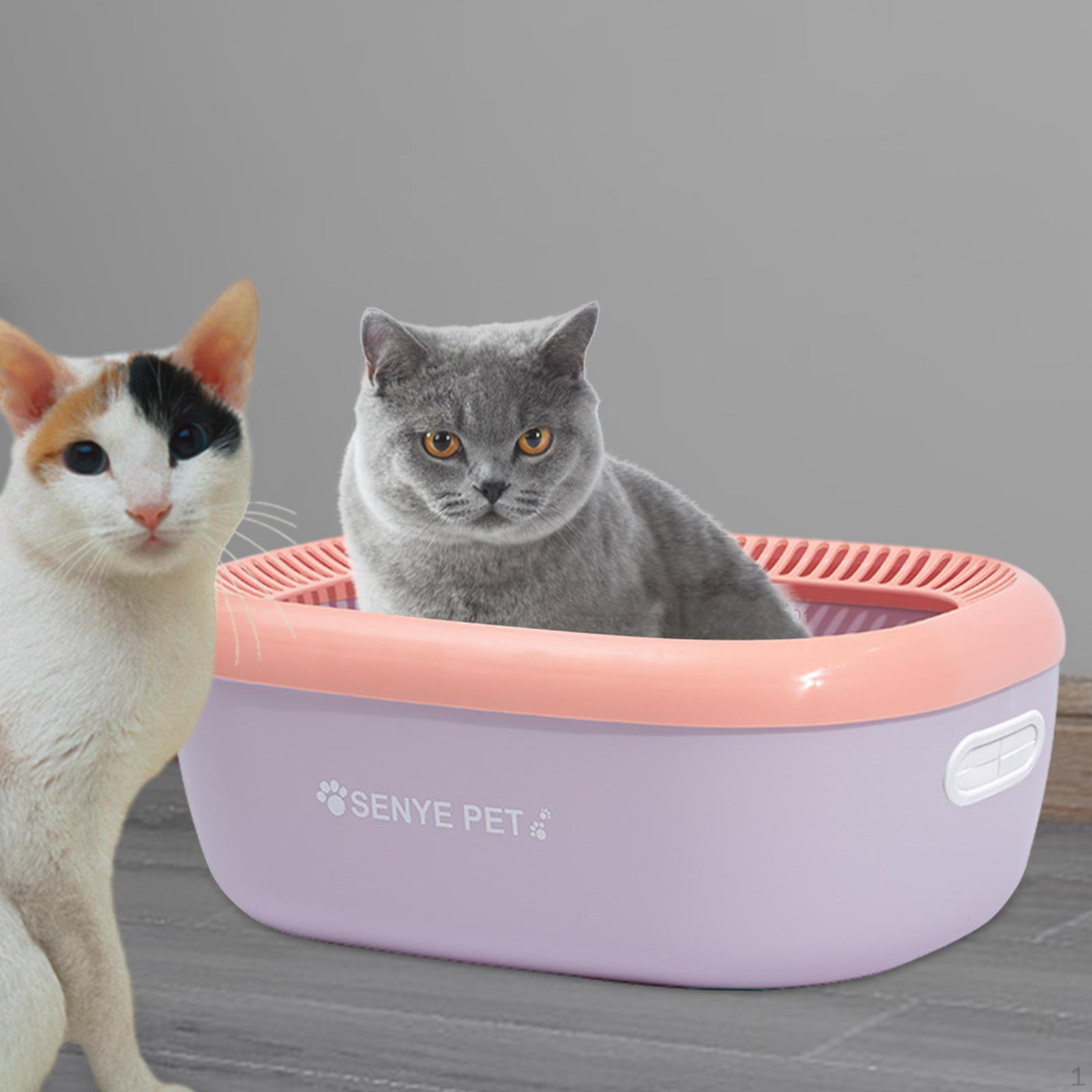 Litter Box And , Cat Pan, High Sides of The фиолетовый
Litter Box And , Cat Pan, High Sides of The фиолетовый