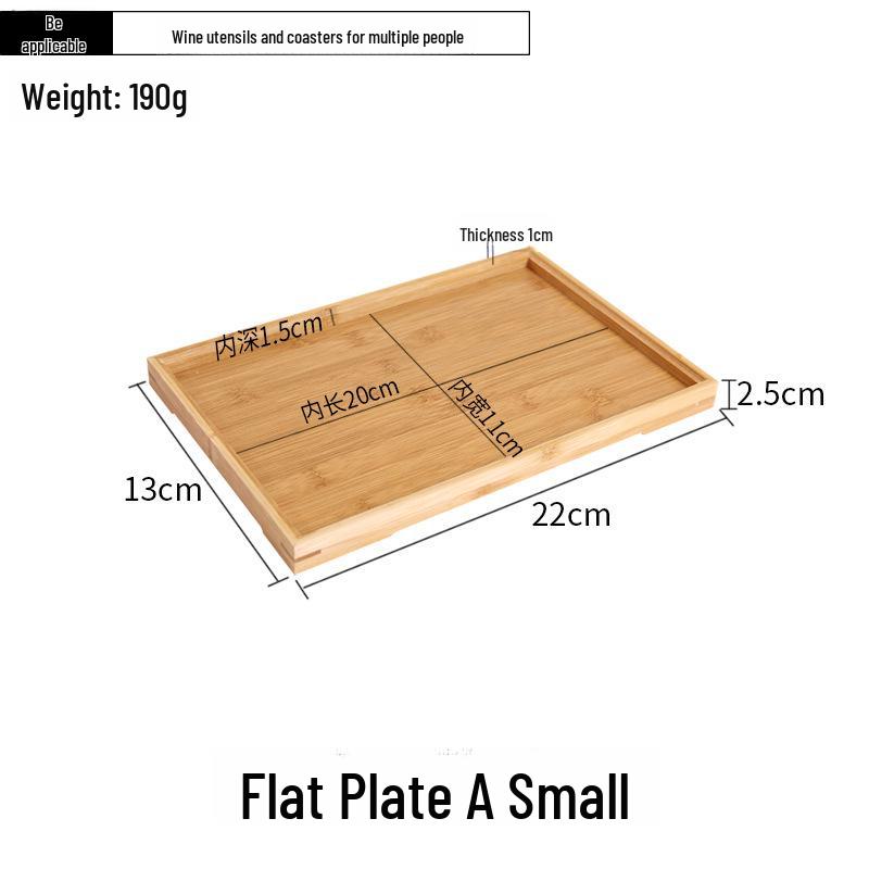Japanese Bamboo Rectangular Tea Tray - Versatile for Household, Restaurant, Barbecue, Water Cup Storage, and Serving.
Japanese Bamboo Rectangular Tea Tray - Versatile for Household, Restaurant, Barbecue, Water Cup Storage, and Serving.