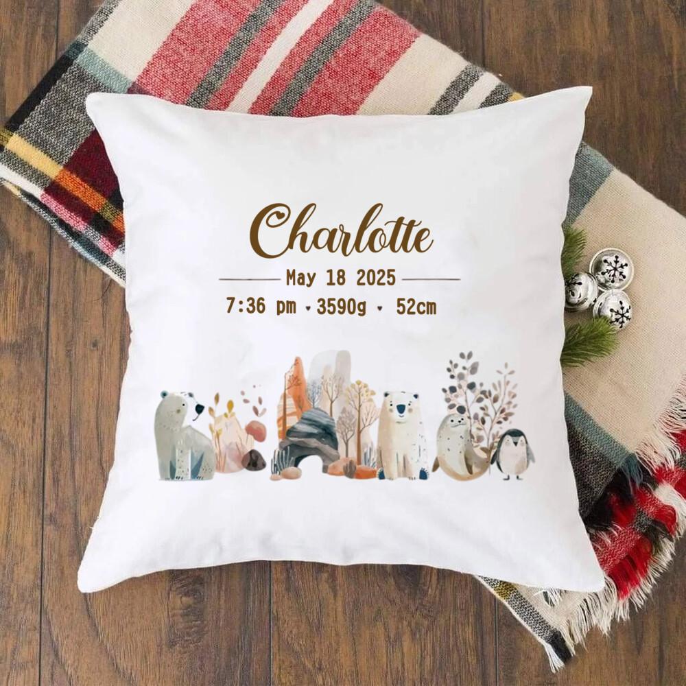 Personalized Safari Pillowcase , Jungle Nursery Decor , Name PillowCover , Shower Gift 45X45 CM
Personalized Safari Pillowcase , Jungle Nursery Decor , Name PillowCover , Shower Gift 45X45 CM