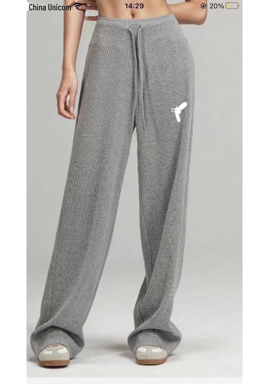 AL Women s Velvet Wide-Leg Sweatpants - Casual, Loose, and Comfortable for Spring & Autumn Medium світло-сірий колір
AL Women s Velvet Wide-Leg Sweatpants - Casual, Loose, and Comfortable for Spring & Autumn Medium світло-сірий колір