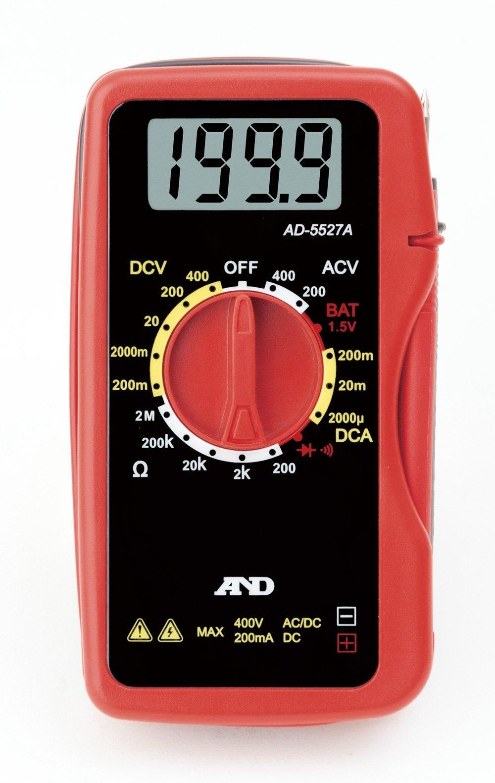 Digital Multimeter A&D AD-5527A чорний
Digital Multimeter A&D AD-5527A чорний