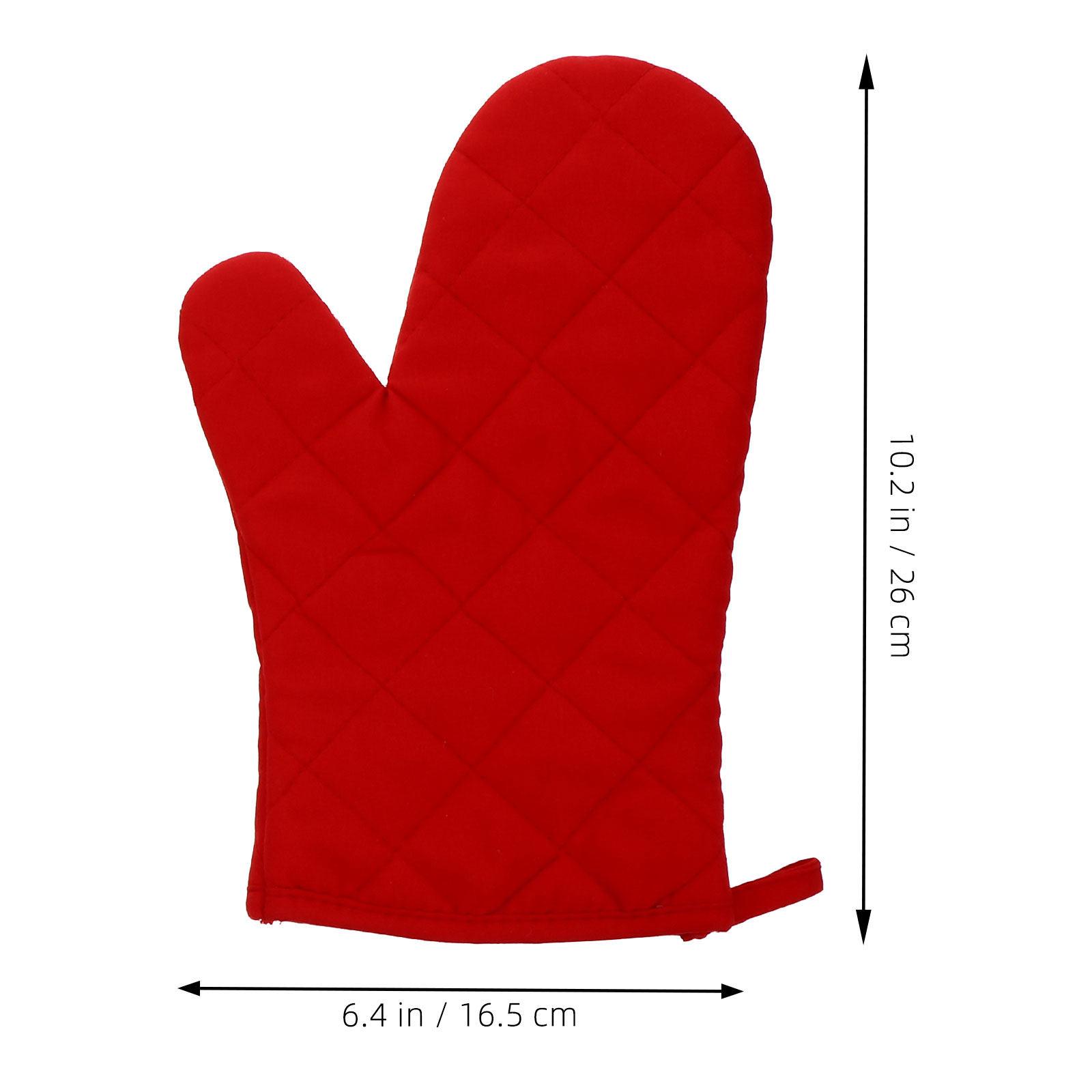 1Pair Heat Resistant Kitchen Oven Gloves Baking Cooking Grilling Microwave Mitts Non Slip Pot Holder Easy Clean Storage червоний
1Pair Heat Resistant Kitchen Oven Gloves Baking Cooking Grilling Microwave Mitts Non Slip Pot Holder Easy Clean Storage червоний