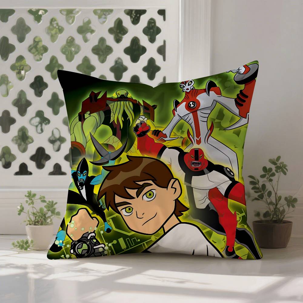 Cartoon B-BenS 10 Pillow Case Anti-dustmite Pillowcase Invisible Zipper Silky Short Plush Sofa Cushion Cover 12x12Inch
Cartoon B-BenS 10 Pillow Case Anti-dustmite Pillowcase Invisible Zipper Silky Short Plush Sofa Cushion Cover 12x12Inch