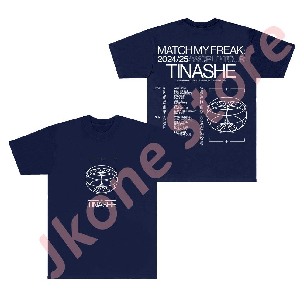 Tinashe Match My Freak World Tour Merch TShirts New Logo Tee Summer Women Unisex Fashion HipHop Short Sleeve 4XL
Tinashe Match My Freak World Tour Merch TShirts New Logo Tee Summer Women Unisex Fashion HipHop Short Sleeve 4XL