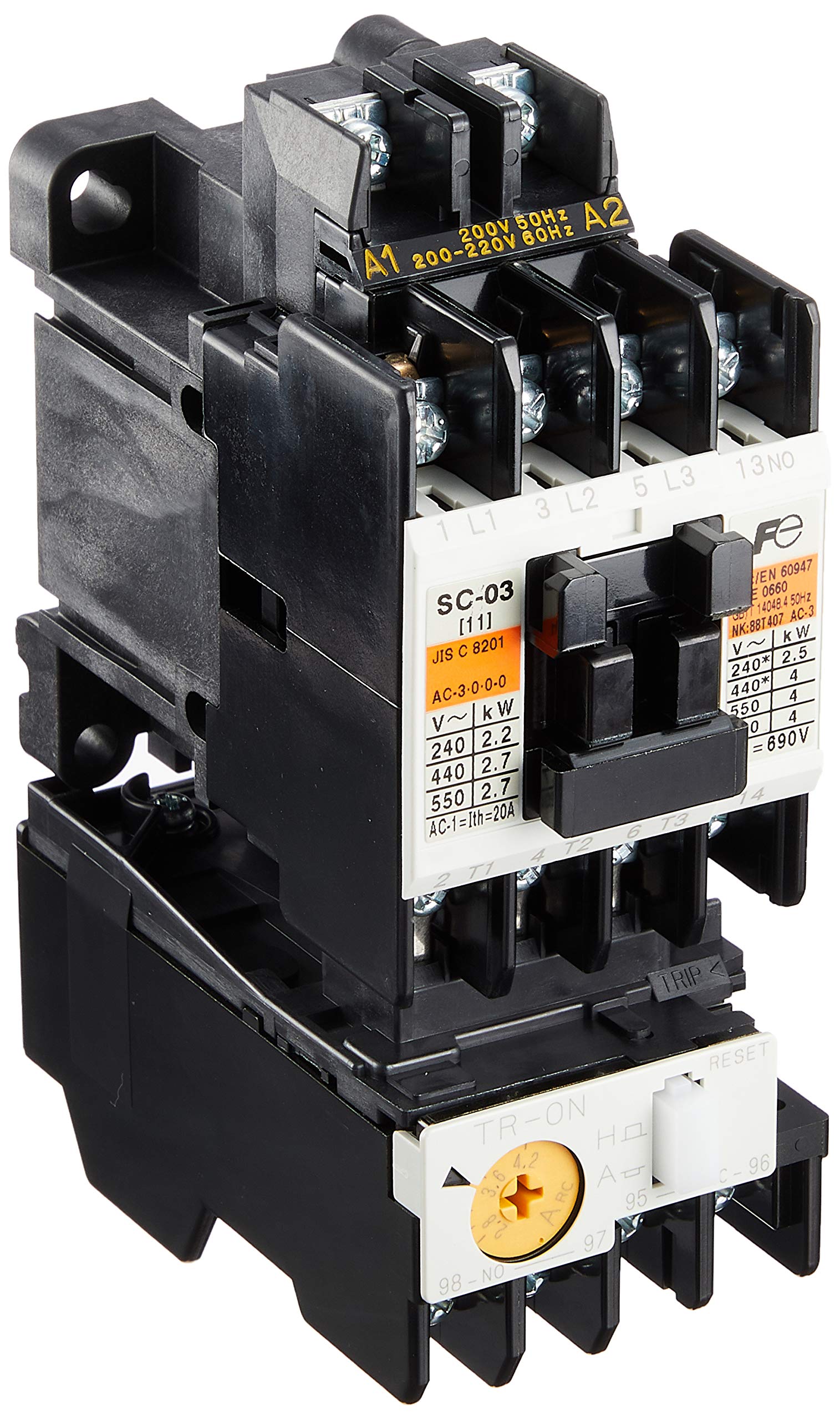 Fuji Electric Standard Electromagnetic Switch Case Cover Not Included SW-03-200V-0.75KW-AC200V-1A
Fuji Electric Standard Electromagnetic Switch Case Cover Not Included SW-03-200V-0.75KW-AC200V-1A
