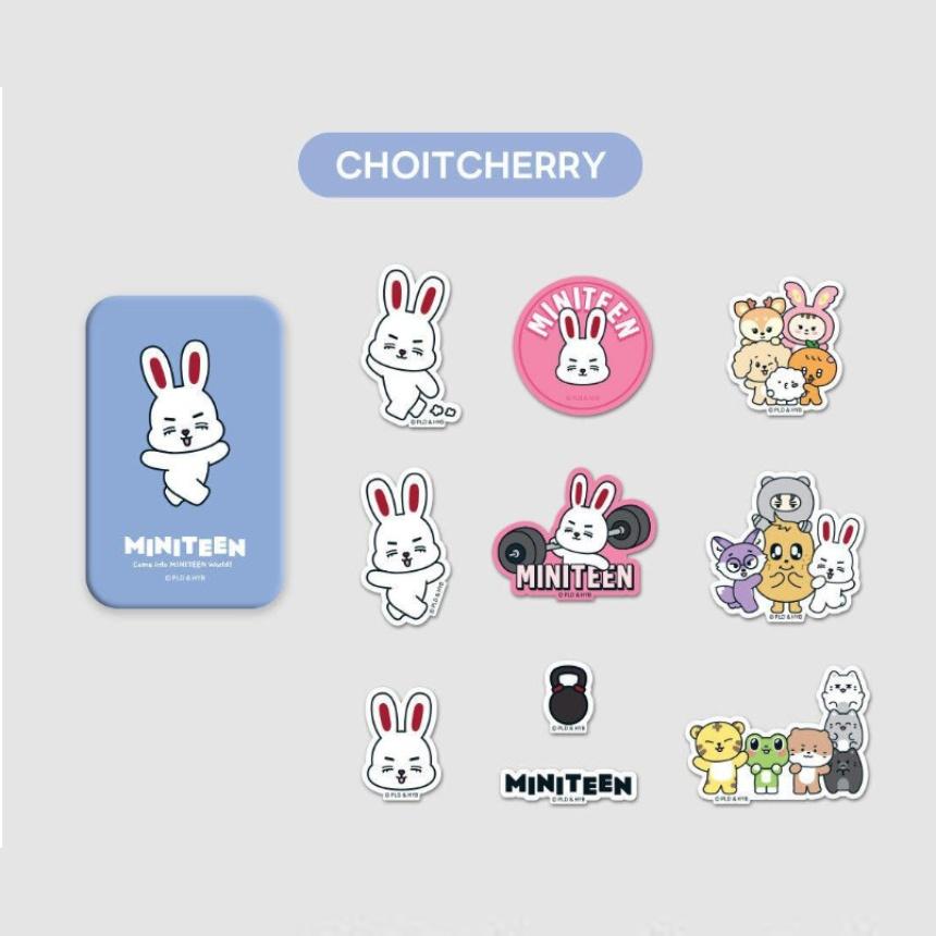 MINITEEN TIN CASE STICKER SET SEVENTEEN GOODS, Official, Original, Authentic, KPOP CHOITCHERRY
MINITEEN TIN CASE STICKER SET SEVENTEEN GOODS, Official, Original, Authentic, KPOP CHOITCHERRY