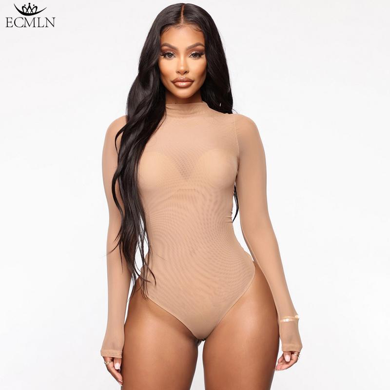 Сексуальные женские боди с высоким воротником и длинными рукавами для женщин XL бежевый
Сексуальные женские боди с высоким воротником и длинными рукавами для женщин XL бежевый