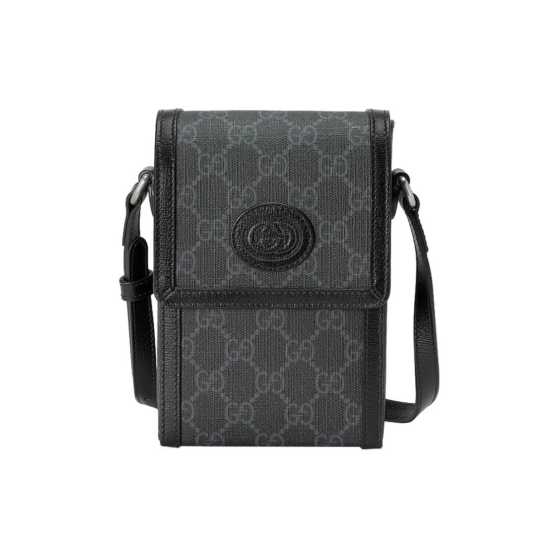 Gucci GG Supreme Mini Crossbody Bag Black Canvas Leather Trim Interlocking G Logo Shoulder Bag for Men Daily Commute Travel 699402-92TCF-1000 Basic Set (Bag+Dust Bag)
Gucci GG Supreme Mini Crossbody Bag Black Canvas Leather Trim Interlocking G Logo Shoulder Bag for Men Daily Commute Travel 699402-92TCF-1000 Basic Set (Bag+Dust Bag)