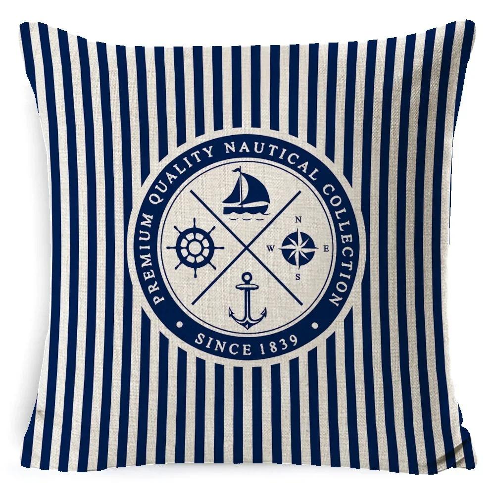 Home Decor Nautical Themed Decorative Throw Pillow Covers Pattern Cushion Cover Suitable for Sofa Bedroom Car Pillow Cover 16x16Inch
Home Decor Nautical Themed Decorative Throw Pillow Covers Pattern Cushion Cover Suitable for Sofa Bedroom Car Pillow Cover 16x16Inch