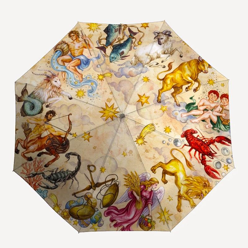 1pc Zodiac Signs Astrology Symbols Umbrella with Plastic Handle,Compact & Stylish,Suitable for All Seasons YS331056
1pc Zodiac Signs Astrology Symbols Umbrella with Plastic Handle,Compact & Stylish,Suitable for All Seasons YS331056