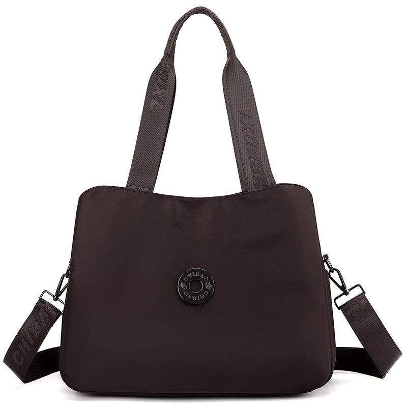 Casual Hand-held Tote Bag Women s Fashion Simple Commuter Nylon Shoulder Bag for Work and Class Is Mostly Used for Crossbody Bags average size шоколад коричневого кольору
Casual Hand-held Tote Bag Women s Fashion Simple Commuter Nylon Shoulder Bag for Work and Class Is Mostly Used for Crossbody Bags average size шоколад коричневого кольору