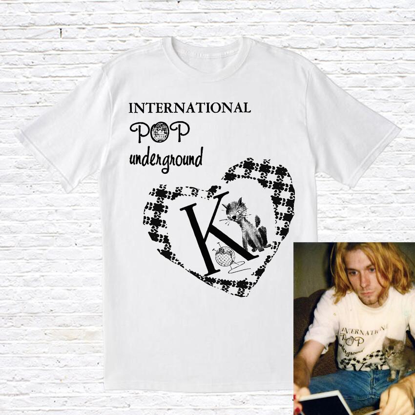 26 International Pop Underground T-Shirt worn by Kurt Cobain Nirvana Unisex T-Shirt XXXL
26 International Pop Underground T-Shirt worn by Kurt Cobain Nirvana Unisex T-Shirt XXXL