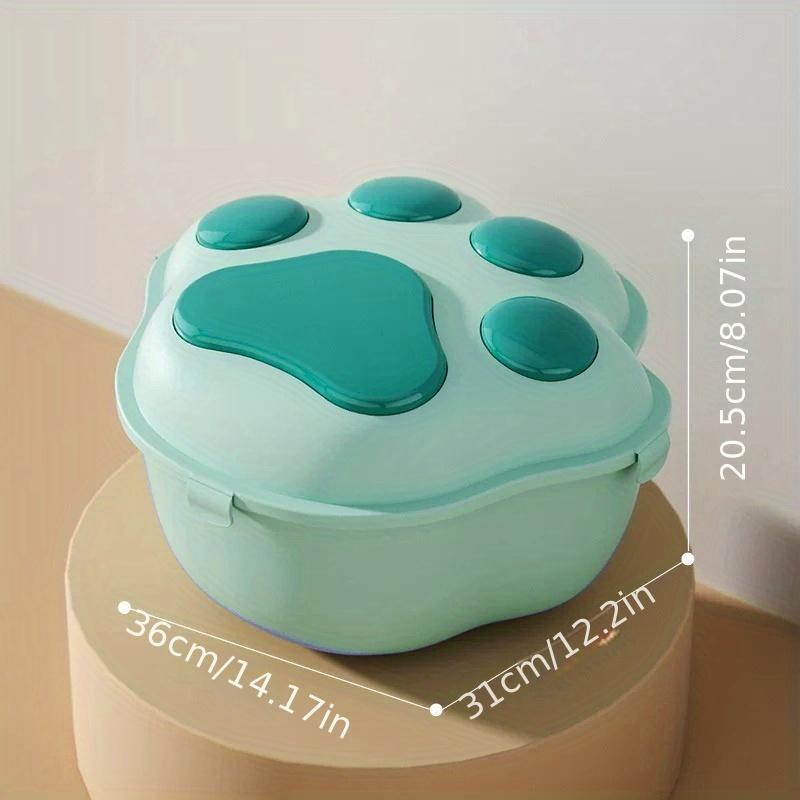 Контейнер для хранения корма для домашних животных в форме когтя, обеспечивающий свежесть и отсутствие влаги в корме вашей кошки, большой вместимости зелёный
Контейнер для хранения корма для домашних животных в форме когтя, обеспечивающий свежесть и отсутствие влаги в корме вашей кошки, большой вместимости зелёный