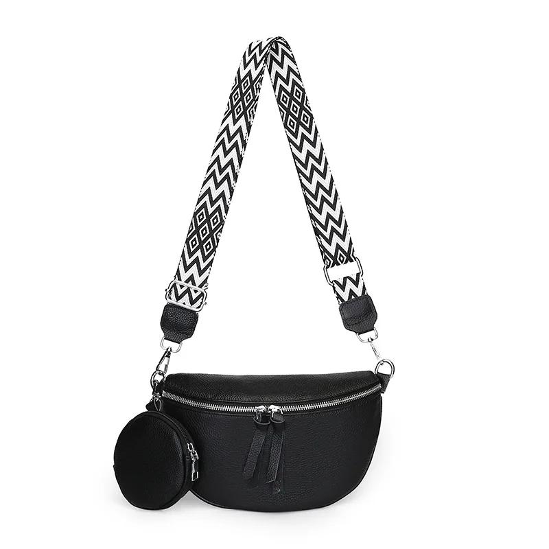 Genuine Leather Waist Bag For Women Crossbody Chest Bag small Designer phe Wallet Luxury Cowhide Handbags Fashi Fanny Pack чёрный
Genuine Leather Waist Bag For Women Crossbody Chest Bag small Designer phe Wallet Luxury Cowhide Handbags Fashi Fanny Pack чёрный