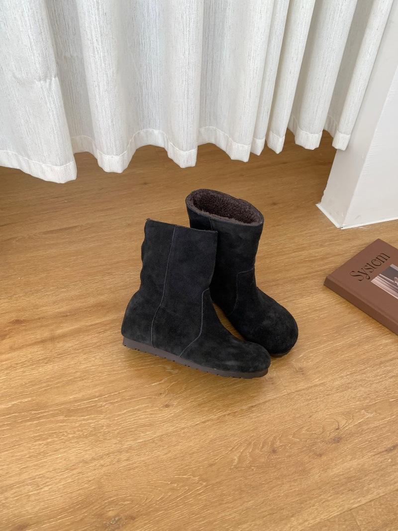 Cowhide version inner height-increasing lamb wool short boots 2025 new autumn and winter Boken short boots stacking boots thermal cotton boots 39
Cowhide version inner height-increasing lamb wool short boots 2025 new autumn and winter Boken short boots stacking boots thermal cotton boots 39