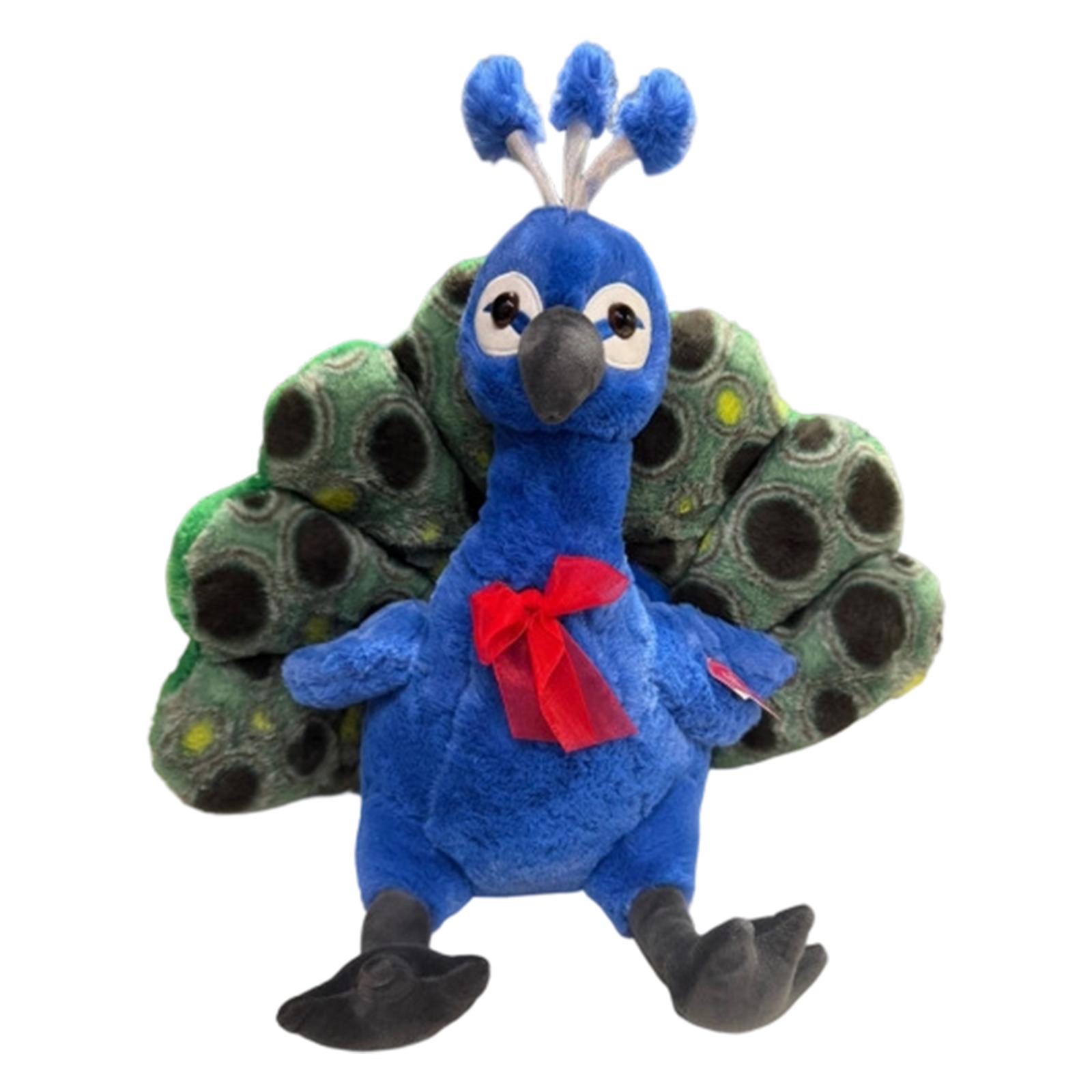 Soft Plush Peacock Stuffed Animal Toy with Detailed Tail Feathers and PP Cotton Filling for Kids and Collectors Birthday Gift One Size синій
Soft Plush Peacock Stuffed Animal Toy with Detailed Tail Feathers and PP Cotton Filling for Kids and Collectors Birthday Gift One Size синій