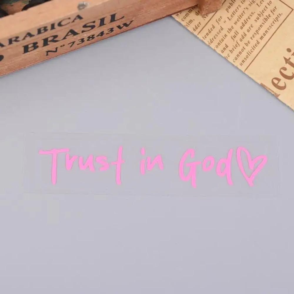 Trust In God Heart Car Rear View Mirror Sticker
Trust In God Heart Car Rear View Mirror Sticker