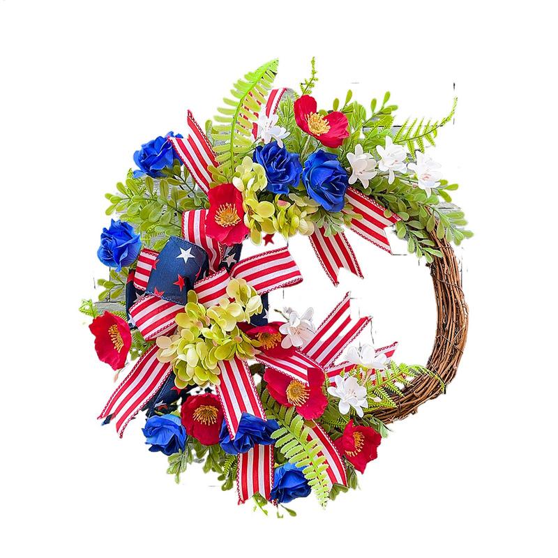 Patriotic Wreath Outdoor Festival Garland Red White Blue Flag Outdoor Patriotic Wreath For Porch Wall Home Outside Holiday CHINA
Patriotic Wreath Outdoor Festival Garland Red White Blue Flag Outdoor Patriotic Wreath For Porch Wall Home Outside Holiday CHINA