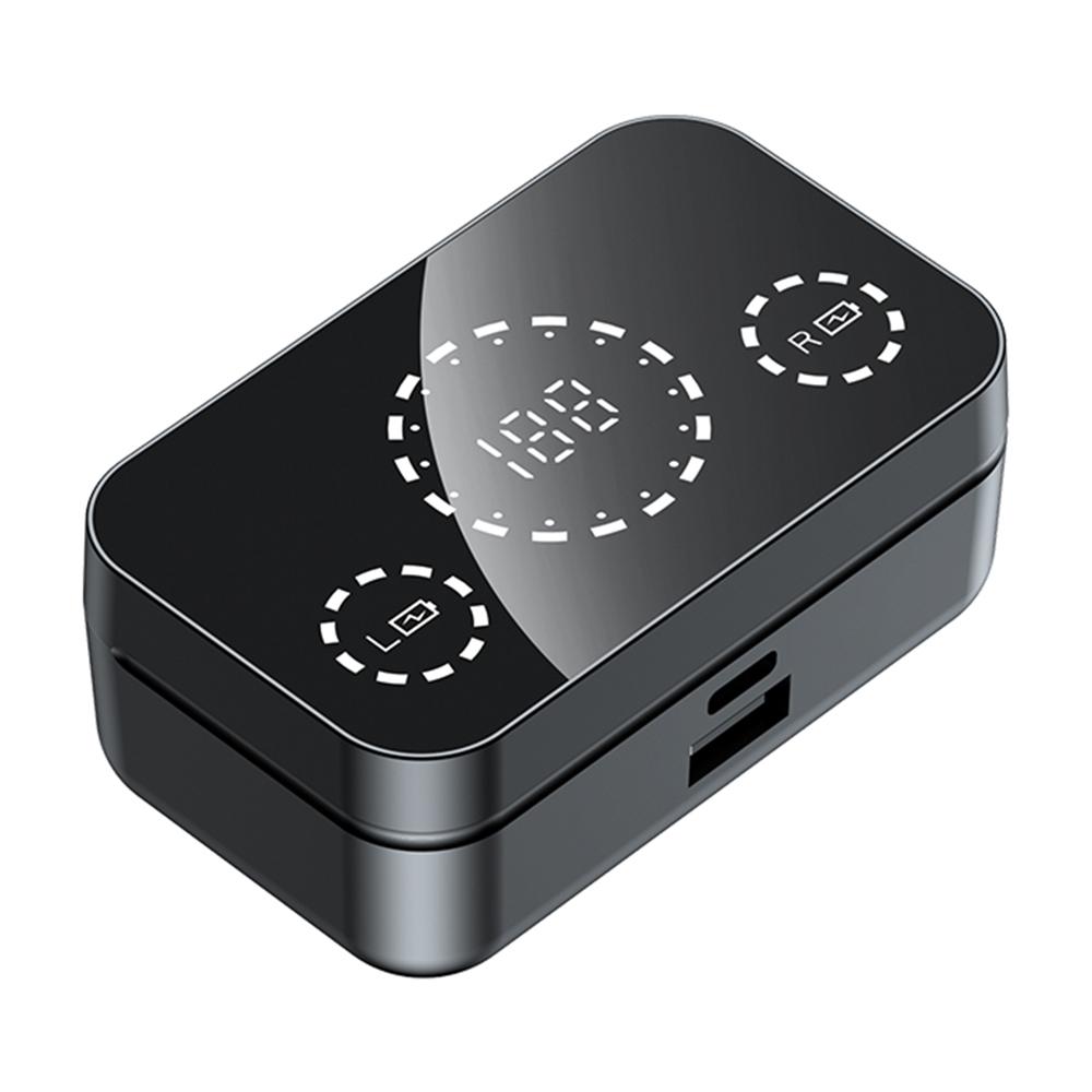 YD08 Binaural HD Call In-Ear Wireless Bluetooth-compatible Earphones with Digital Display Charging Case White
YD08 Binaural HD Call In-Ear Wireless Bluetooth-compatible Earphones with Digital Display Charging Case White