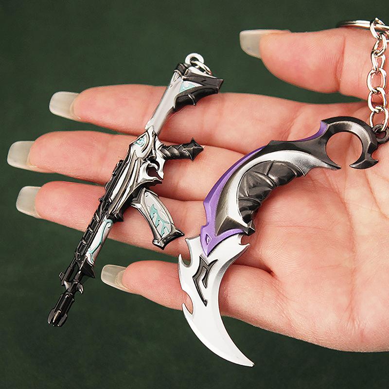 1 шт. Металлические модели брелоков Reaver Vandal Karambit Knife Metal M4 Game Peripheral Samurai Sword Weapon Model Подвеска Подарки Игрушки
1 шт. Металлические модели брелоков Reaver Vandal Karambit Knife Metal M4 Game Peripheral Samurai Sword Weapon Model Подвеска Подарки Игрушки