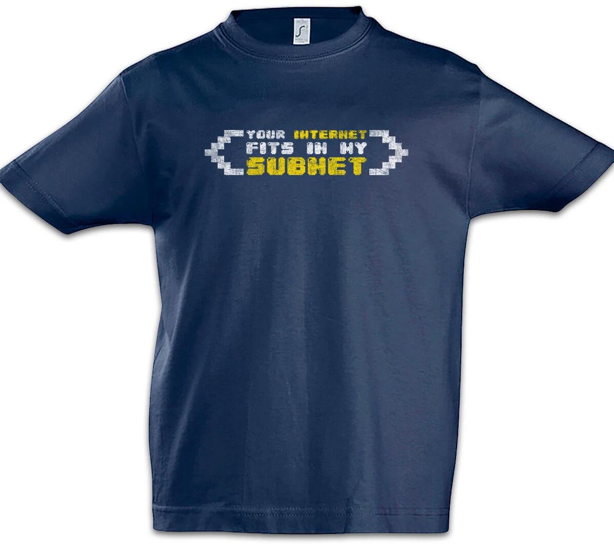 Your Internet Fits In My Subnet Kids Boys T-Shirt Computer Scientist Admin Fun- 100
Your Internet Fits In My Subnet Kids Boys T-Shirt Computer Scientist Admin Fun- 100