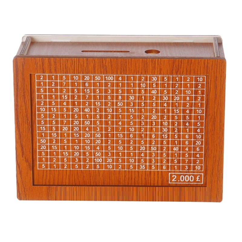 M-Modern-Money Saving Box, Wooden Cash Vault For Kids And Adults, Reusable Money Box With Countdown And Money Target
M-Modern-Money Saving Box, Wooden Cash Vault For Kids And Adults, Reusable Money Box With Countdown And Money Target