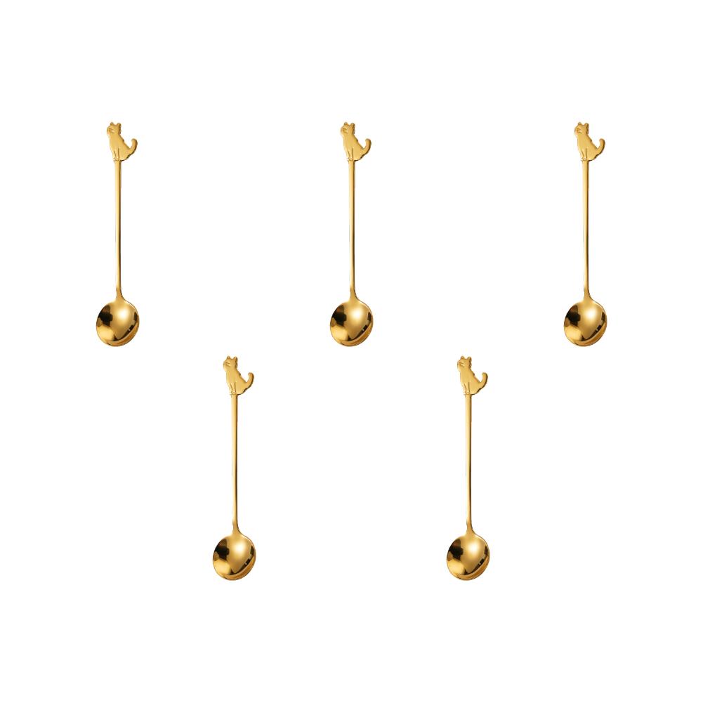 5/10 шт. Мини-ложки для мороженого из нержавеющей стали, милая ложка для перемешивания в форме кошки для кофе, чая, десерта, кухонная посуда, аксессуар
5/10 шт. Мини-ложки для мороженого из нержавеющей стали, милая ложка для перемешивания в форме кошки для кофе, чая, десерта, кухонная посуда, аксессуар