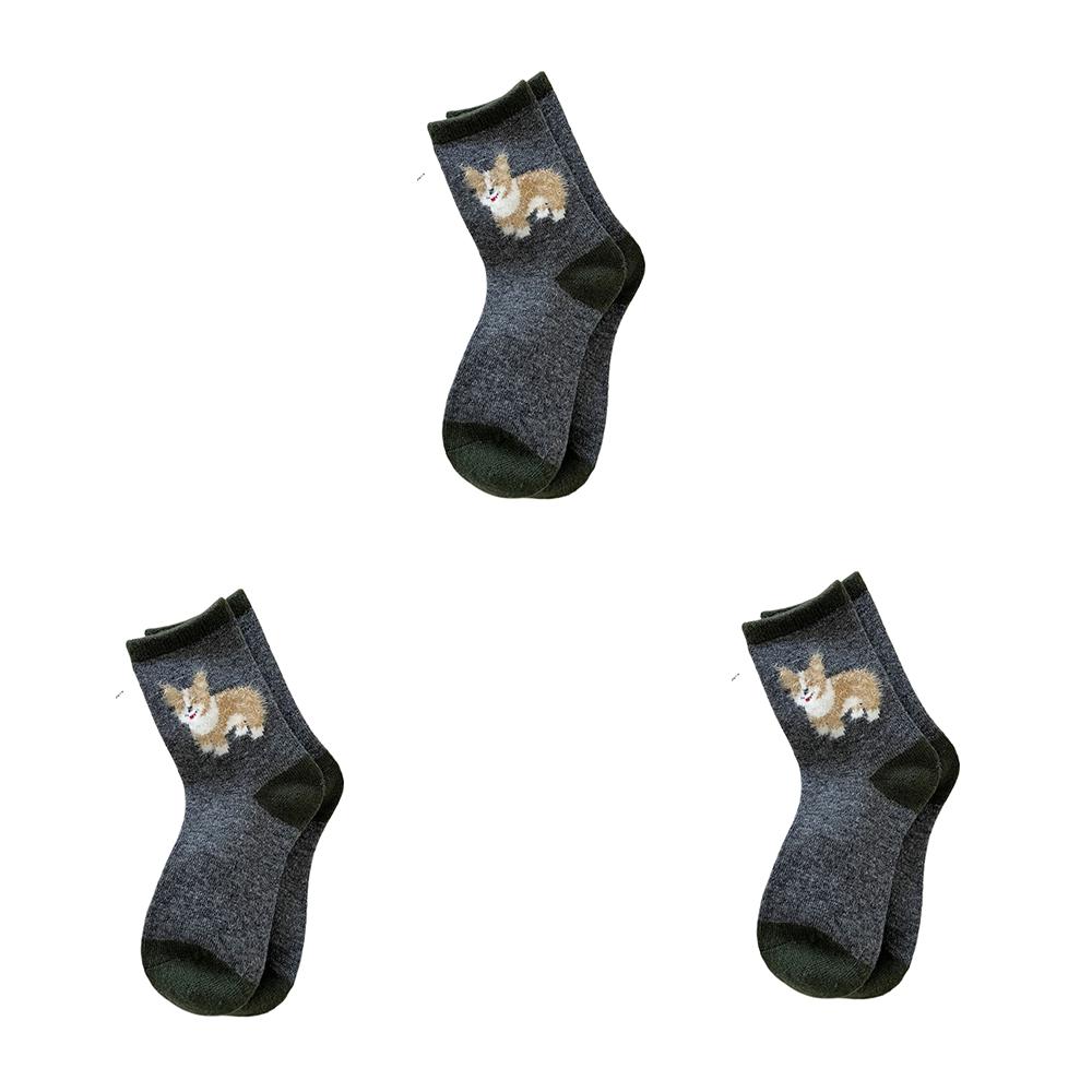 3 пари милих флісових шкарпеток з цуценятами для жінок на осінь та зиму, товсті теплі шкарпетки середньої довжини, лот 3 Pairs
3 пари милих флісових шкарпеток з цуценятами для жінок на осінь та зиму, товсті теплі шкарпетки середньої довжини, лот 3 Pairs
