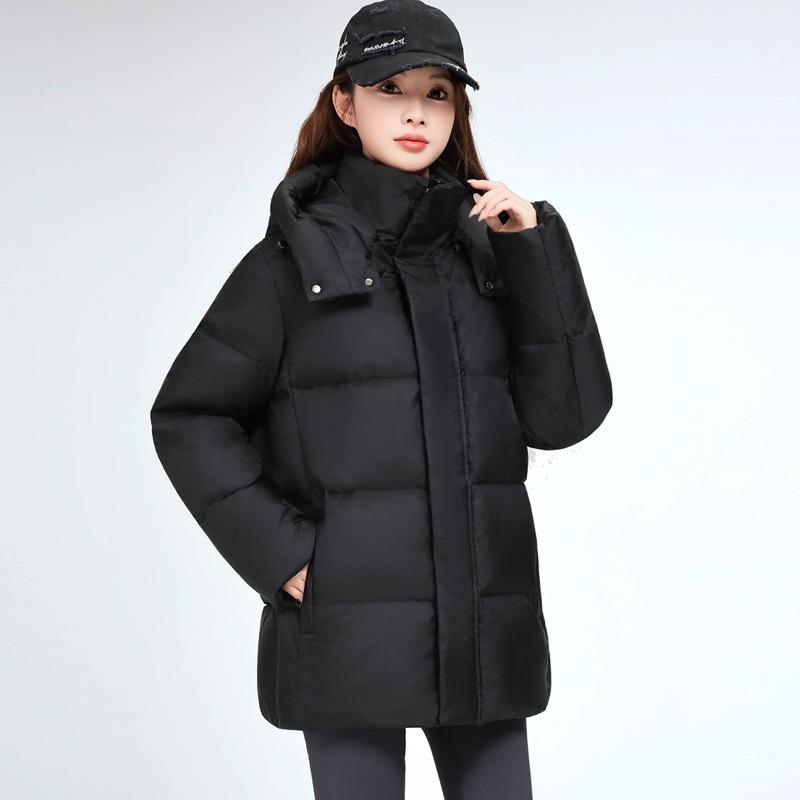 Women s 95% White Duck Down Thickened Short Winter Coat – Versatile Casual Jacket, 2025 Edition S (50kg-60kg) чорний
Women s 95% White Duck Down Thickened Short Winter Coat – Versatile Casual Jacket, 2025 Edition S (50kg-60kg) чорний