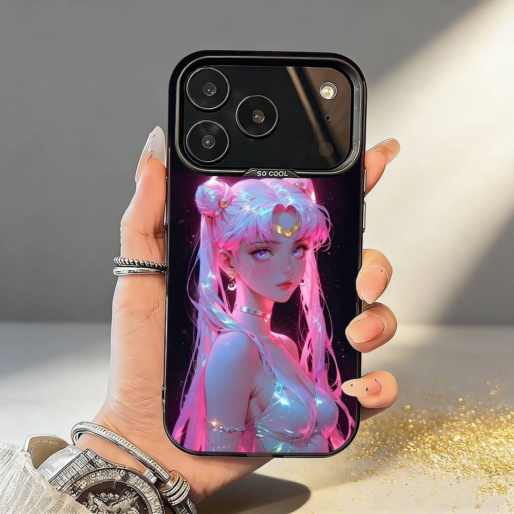 Чехол для телефона с аниме-персонажем Сейлор Мун для iPhone17 16 15 14 13 12 Pro Max Серый Черный Матовый Лазерный Металлик Аврора Funda iPhone14Pro
Чехол для телефона с аниме-персонажем Сейлор Мун для iPhone17 16 15 14 13 12 Pro Max Серый Черный Матовый Лазерный Металлик Аврора Funda iPhone14Pro