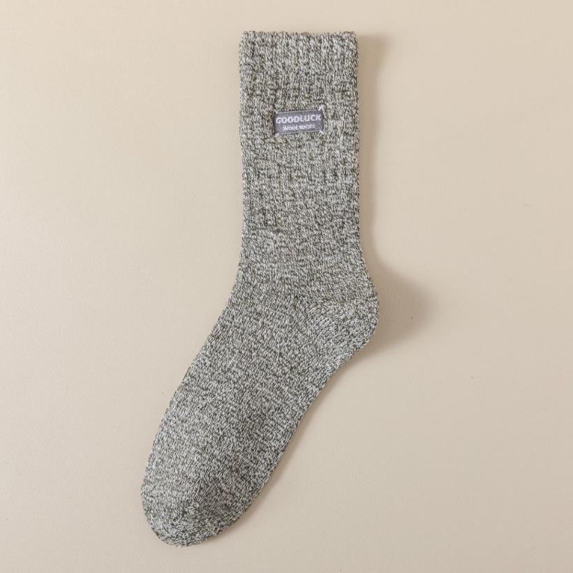 Мужские шерстяные и бархатные толстые зимние носки средней длины — супертеплые, впитывающие пот, длинные, из кашемира Thickened Winter Mid-tube Socks
Мужские шерстяные и бархатные толстые зимние носки средней длины — супертеплые, впитывающие пот, длинные, из кашемира Thickened Winter Mid-tube Socks