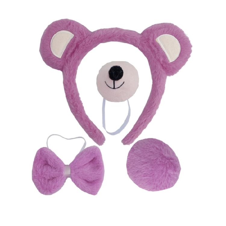 Kids Animal Costume Bear Ears Headbands Tail Bowtie Nose Tutu Glove 4/5/6pcs Set
Kids Animal Costume Bear Ears Headbands Tail Bowtie Nose Tutu Glove 4/5/6pcs Set