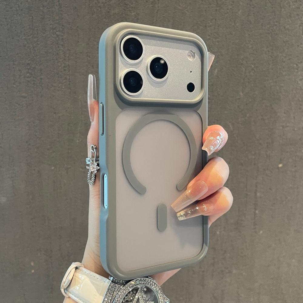 Magnetic Matte Fall prevention Shockproof Clear Case For iPhone 17 16 15 14 13 Pro Max Wireless Charge For Magsafe Cover iPhone 15
Magnetic Matte Fall prevention Shockproof Clear Case For iPhone 17 16 15 14 13 Pro Max Wireless Charge For Magsafe Cover iPhone 15