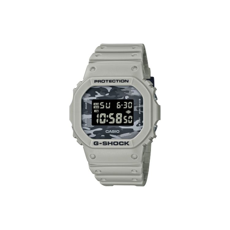 Casio G-Squad Series Camouflage Dial Retro Classic Small Square Sports Dual Display Waterproof Quartz Movement Resin Strap Men watches DW-5600CA-8PR Gray
Casio G-Squad Series Camouflage Dial Retro Classic Small Square Sports Dual Display Waterproof Quartz Movement Resin Strap Men watches DW-5600CA-8PR Gray