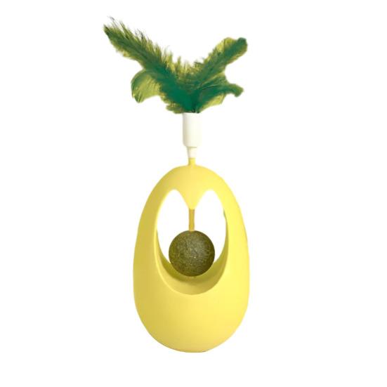 Cat Toys with Natural Catnip Plastic Interactive Cat Toy Teeth-Cleaning and Dental Care Wobble Toy for Indoor Cats, Self-Play A жёлтый
Cat Toys with Natural Catnip Plastic Interactive Cat Toy Teeth-Cleaning and Dental Care Wobble Toy for Indoor Cats, Self-Play A жёлтый