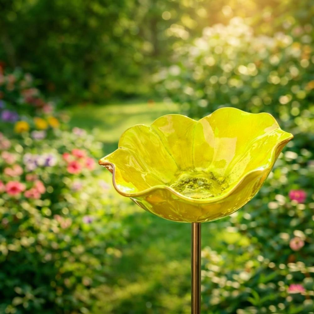 Ground Insert Metal Flower Garden Stake Iron Floral Sculpture Bee Watering Station Lawn Decoration жовтий
Ground Insert Metal Flower Garden Stake Iron Floral Sculpture Bee Watering Station Lawn Decoration жовтий