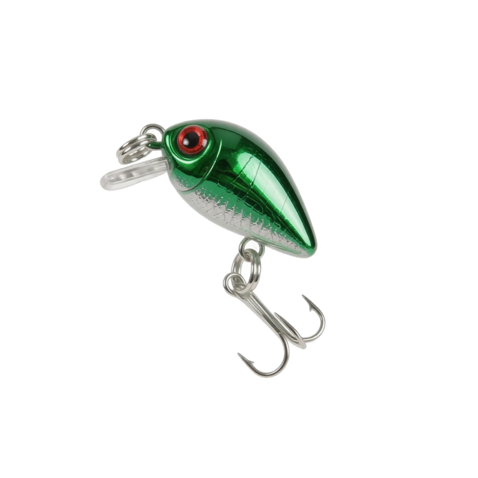 Mini Floating Hard Bait Lure for Bass and Pike Fishing Bionic Fish Shape Fishing Lure with Treble Hook Durable Design for Freshwater Fishing one size
Mini Floating Hard Bait Lure for Bass and Pike Fishing Bionic Fish Shape Fishing Lure with Treble Hook Durable Design for Freshwater Fishing one size