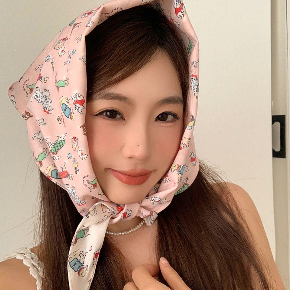 Women Print Triangle Scarves Vintage Embroidered Lace Triangle Scarf New Double Sided Headscarf
Women Print Triangle Scarves Vintage Embroidered Lace Triangle Scarf New Double Sided Headscarf
