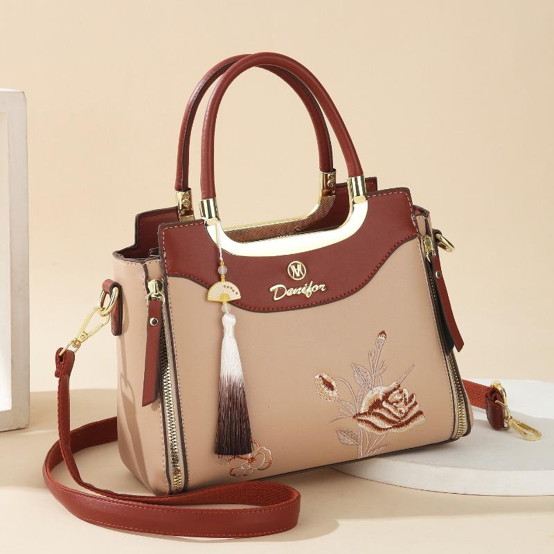 Bag embroidered national style bag simple atmosphere autumn and winter new women s bag middle-aged women s handbag messenger bag
Bag embroidered national style bag simple atmosphere autumn and winter new women s bag middle-aged women s handbag messenger bag