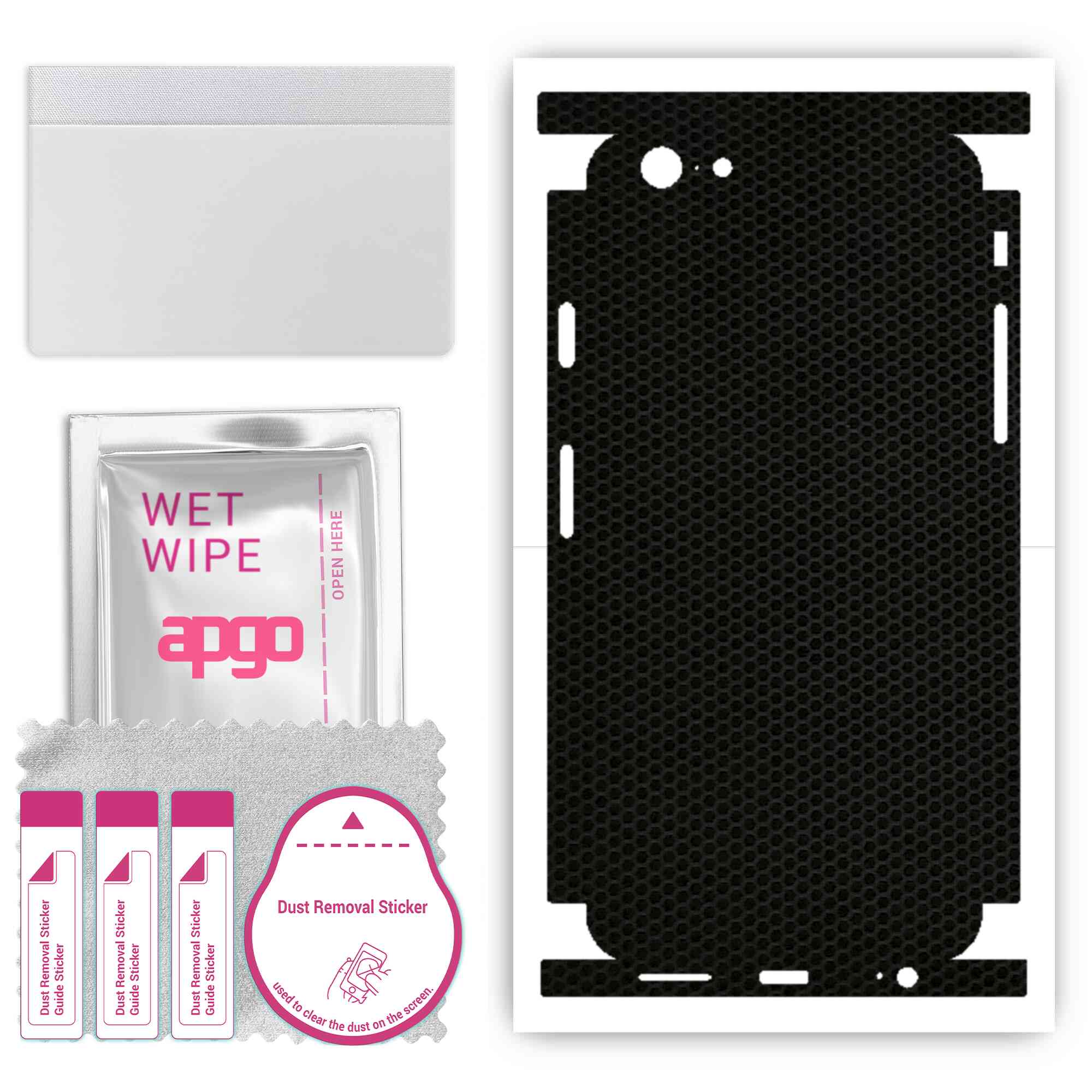 Apgo Protective Skin Sticker for the back+sides compatible with Apple iPhone 6s, Full Wrap Film, Foil, Vinyl - Pattern Matrix
Apgo Protective Skin Sticker for the back+sides compatible with Apple iPhone 6s, Full Wrap Film, Foil, Vinyl - Pattern Matrix