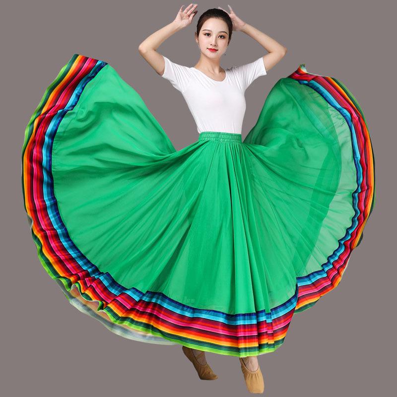 Шифоновая юбка для танцев в стиле квадратного танца, танцевальный костюм, длинная юбка, этнический стиль, классическая танцевальная юбка для женщин XS зелёный
Шифоновая юбка для танцев в стиле квадратного танца, танцевальный костюм, длинная юбка, этнический стиль, классическая танцевальная юбка для женщин XS зелёный