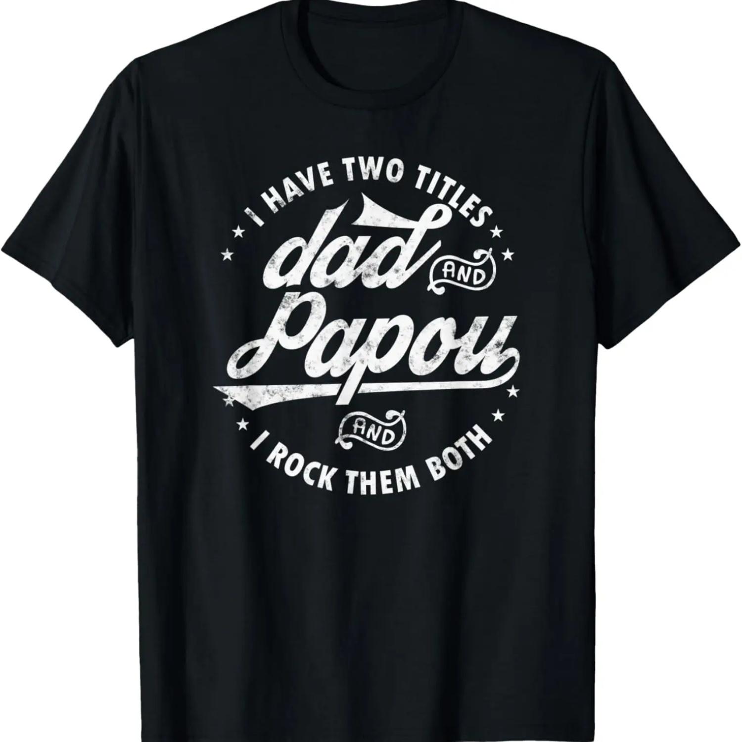 Mens I Have Two Titles Dad and Papou Funny Papou gifts T-Shirt XXXXXL чёрный
Mens I Have Two Titles Dad and Papou Funny Papou gifts T-Shirt XXXXXL чёрный